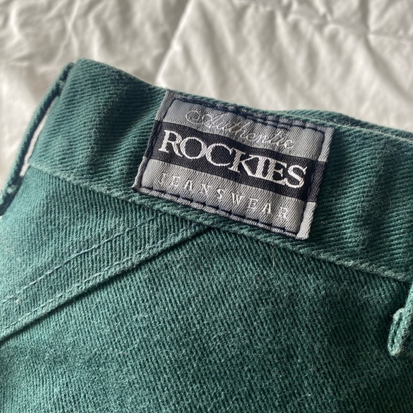 Vintage Green Rockies High Waisted Jeans - Picture 3 of 8